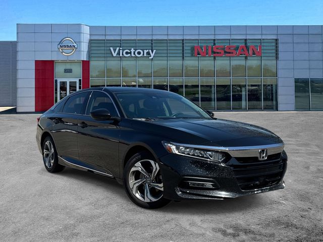 Black 2019 Honda Accord 1.5T EX FWD Sedan Front-Wheel Drive Continuously Variable Transmission