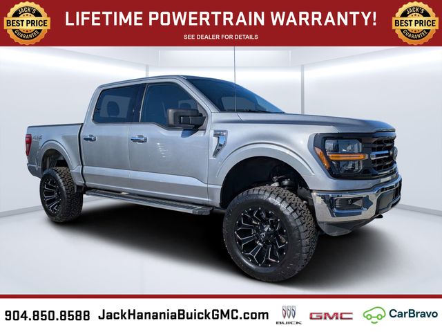 Iconic Silver Metallic 2025 Ford F-150 Pickup Truck Four-Wheel Drive Automatic