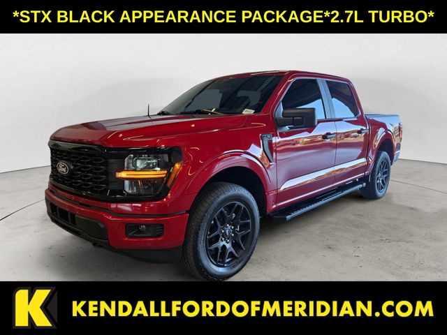 Red Metallic 2024 Ford F-150 Pickup Truck Four-Wheel Drive Automatic