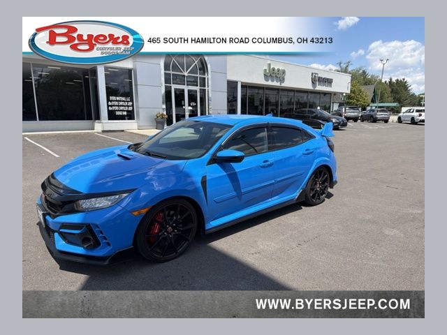 Blue 2020 Honda Civic Type R Hatchback Front-Wheel Drive 6-Speed Manual