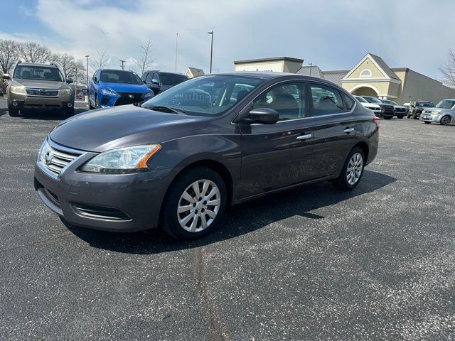 Amethyst Gray 2014 Nissan Sentra SV Sedan Front-Wheel Drive Continuously Variable Transmission