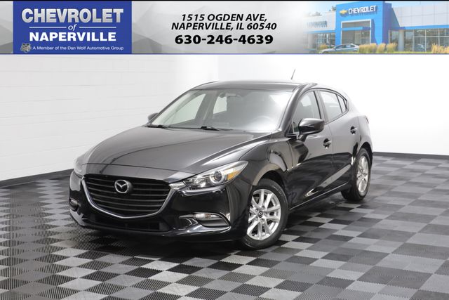 Jet Black Mica 2017 Mazda MAZDA3 Sport Hatchback Hatchback Front-Wheel Drive 6-Speed Automatic