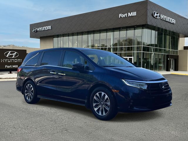 Black (Obsidian Blue Pearl) 2022 Honda Odyssey EX-L FWD Minivan Front-Wheel Drive Automatic