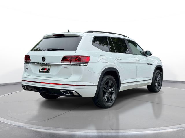 Used 2021 White Volkswagen 3.6L V6 SE w/Technology R-Line image 9