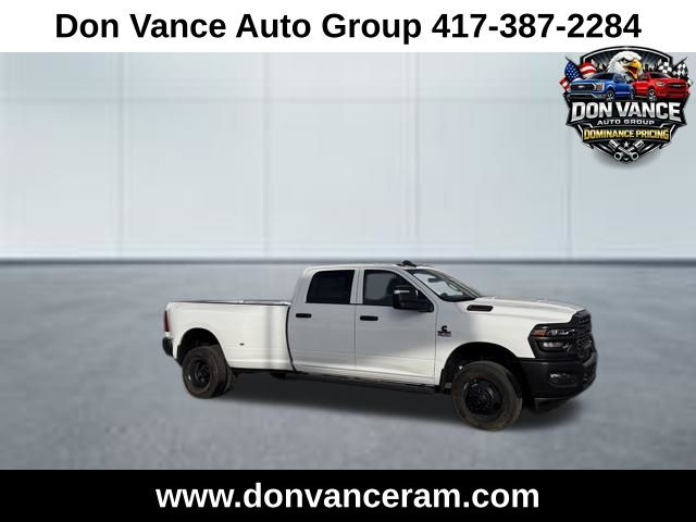 Bright White Clearcoat 2026 RAM 3500 Tradesman Crew Cab LB DRW 4WD Pickup Truck Four-Wheel Drive 8-Speed Automatic