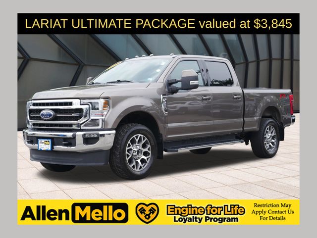 Stone Gray Metallic 2022 Ford F-250 Super Duty Pickup Truck Four-Wheel Drive Automatic