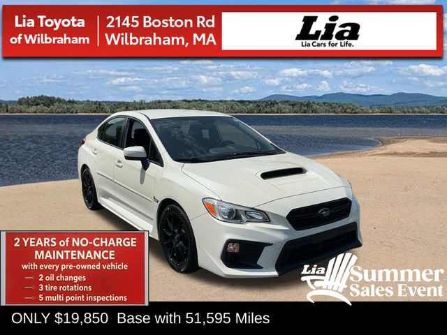 Crystal White Pearl 2019 Subaru WRX AWD Sedan All-Wheel Drive 6-Speed Manual
