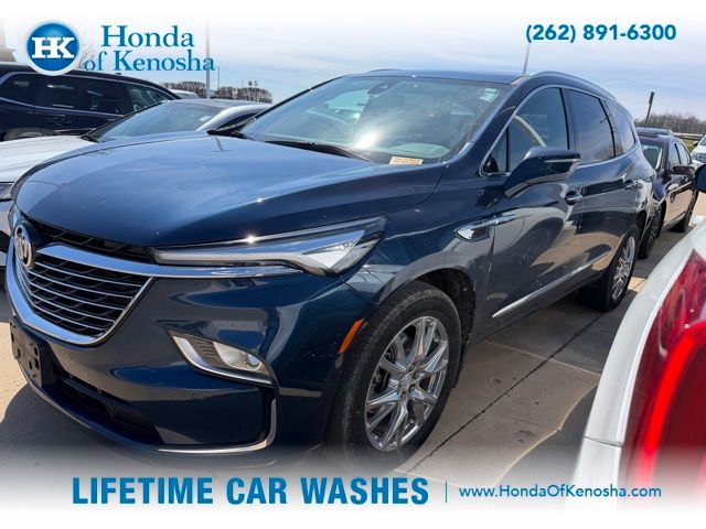 Emperor Blue Metallic 2022 Buick Enclave Essence AWD SUV / Crossover Four-Wheel Drive 9-Speed Automatic