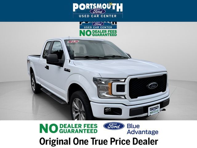 Oxford White 2018 Ford F-150 XL SuperCab 4WD Pickup Truck Four-Wheel Drive Automatic