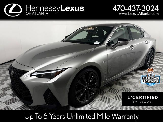 Atomic Silver 2023 Lexus IS 350 F Sport RWD Sedan Rear-Wheel Drive 8-Speed Automatic