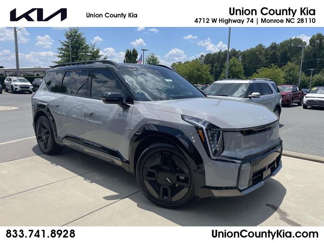 Wolf Gray/Ebony Black Roof 2026 Kia EV9 SUV / Crossover All-Wheel Drive 1-Speed Automatic