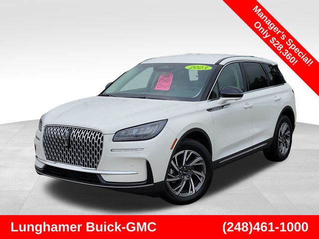 White Metallic 2023 Lincoln Corsair SUV / Crossover All-Wheel Drive 8-Speed Automatic