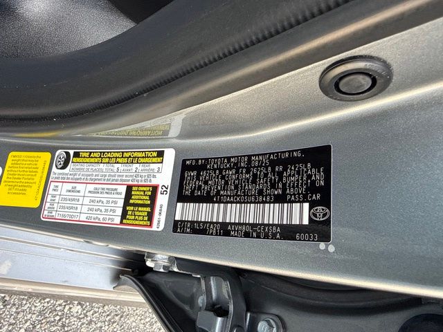 Used 2025 Toyota Camry Sedan