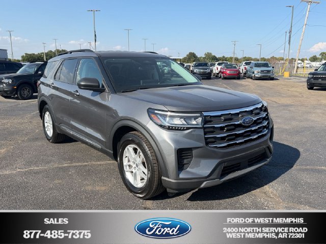 Carbonized Gray Metallic 2025 Ford Explorer SUV / Crossover Rear-Wheel Drive Automatic