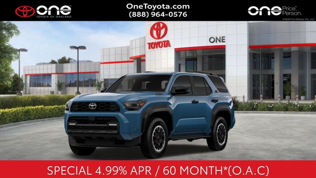Blue 2026 Toyota 4Runner TRD Off-Road Premium 4WD SUV / Crossover Four-Wheel Drive 8-Speed Automatic