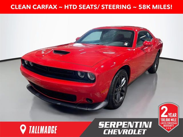 Torred Clearcoat 2019 Dodge Challenger Coupe All-Wheel Drive 8-Speed Automatic