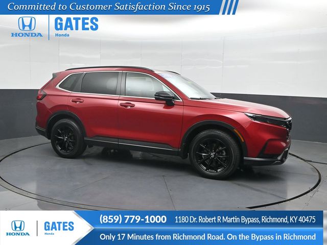 Radiant Red Metallic 2023 Honda CR-V Hybrid SUV / Crossover All-Wheel Drive Continuously Variable Transmission