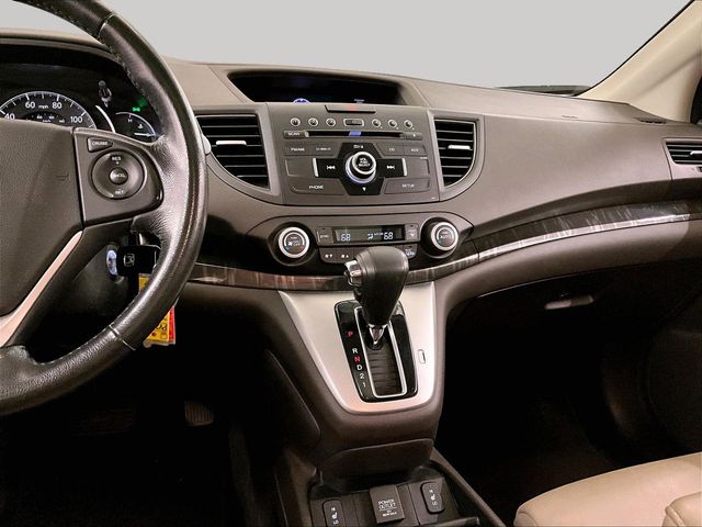 2014 Honda CR-V EX-L White at Phil Fitts Ford