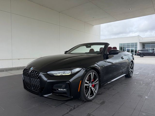 Black Sapphire Metallic 2023 BMW 4 Series 430i Convertible RWD Convertible Rear-Wheel Drive 8-Speed Automatic