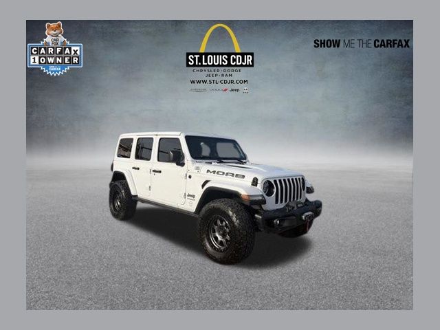 Bright White Clearcoat 2018 Jeep Wrangler Unlimited Moab 4WD SUV / Crossover Four-Wheel Drive 8-Speed Automatic