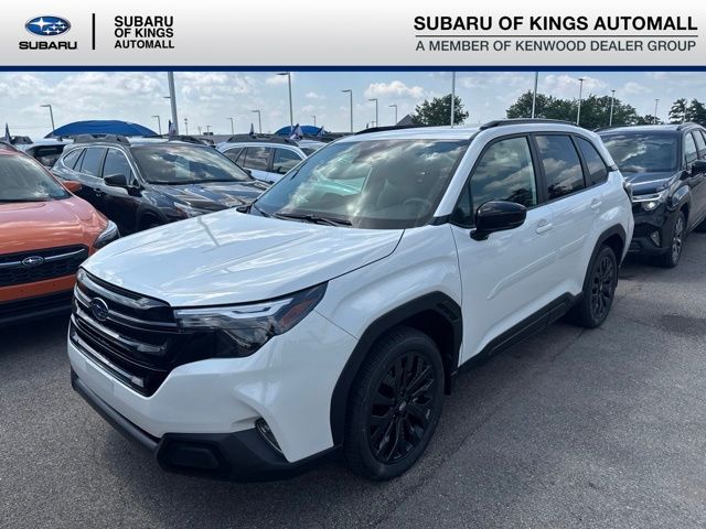 White 2026 Subaru Forester SUV / Crossover All-Wheel Drive Continuously Variable Transmission