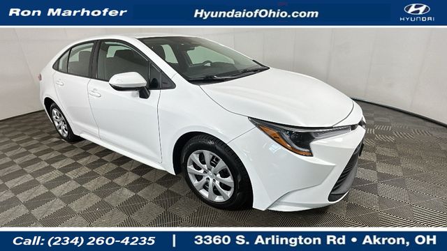 Ice 2023 Toyota Corolla LE FWD Sedan Front-Wheel Drive Continuously Variable Transmission