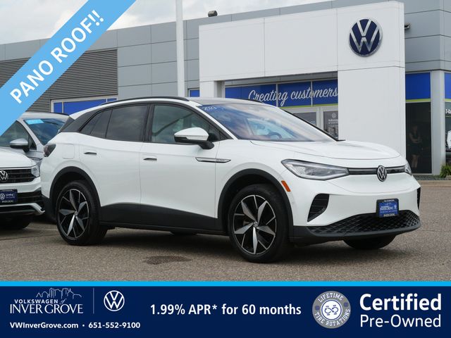 Opal White Pearl 2023 Volkswagen ID.4 SUV / Crossover All-Wheel Drive Automatic