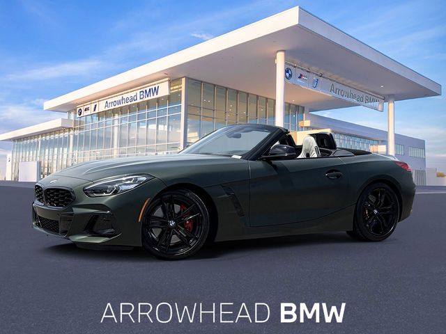 Frozen Deep Green Metallic 2025 BMW Z4 M40i RWD Convertible Rear-Wheel Drive 8-Speed Automatic