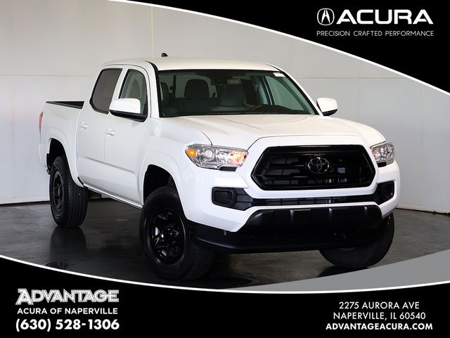 White (Wind Chill Pearl) 2023 Toyota Tacoma Pickup Truck Four-Wheel Drive 6-Speed Automatic