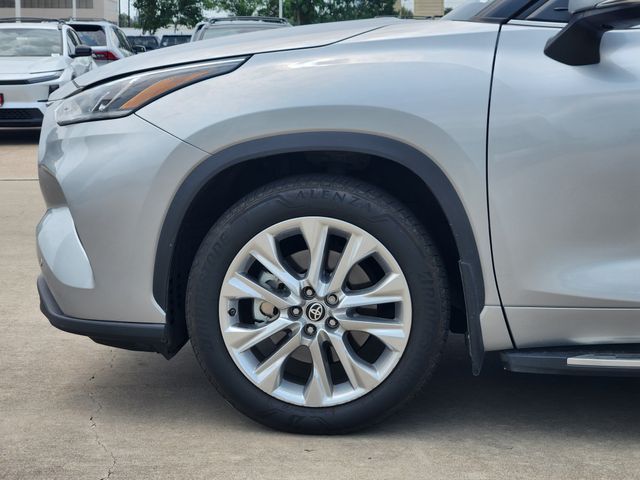 2025 Toyota Highlander Limited Silver at Monument Chevrolet