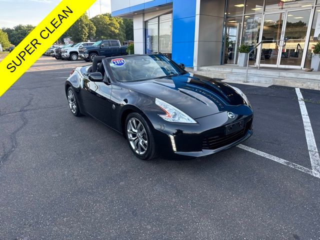 Gray (Magnetic Black Metallic) 2014 Nissan 370Z Convertible Rear-Wheel Drive 7-Speed Automatic