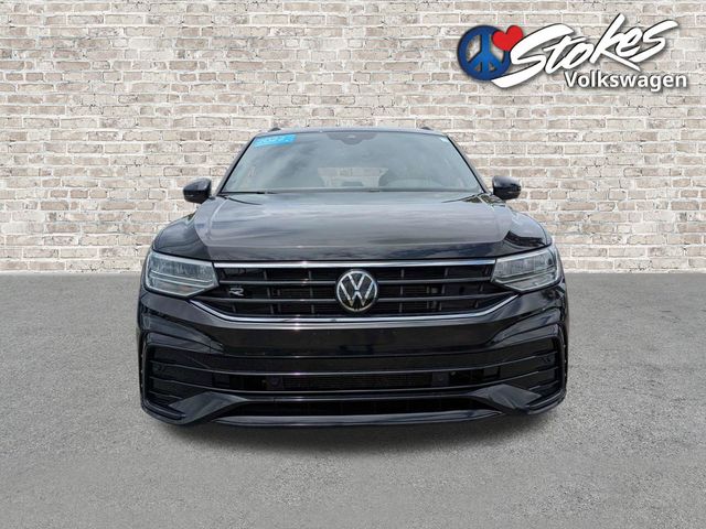 2022 Volkswagen Tiguan 2.0T SE R-Line Black Black at Stokes Volkswagen