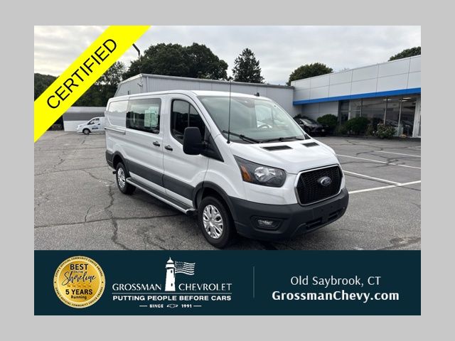 Oxford White 2025 Ford Transit Cargo Van Rear-Wheel Drive