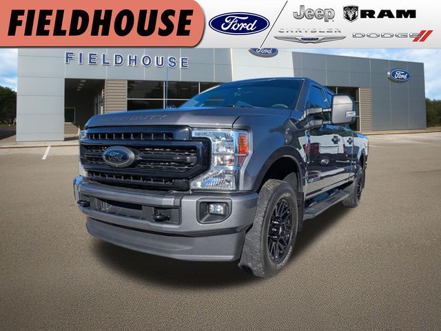 Gray Metallic 2022 Ford F-250 Super Duty XLT Crew Cab 4WD Pickup Truck Four-Wheel Drive Automatic