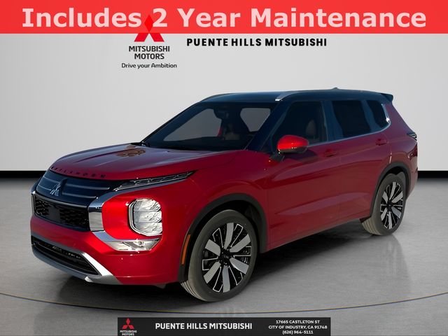 Red Diamond/Black Roof 2026 Mitsubishi Outlander SUV / Crossover Front-Wheel Drive Continuously Variable Transmission