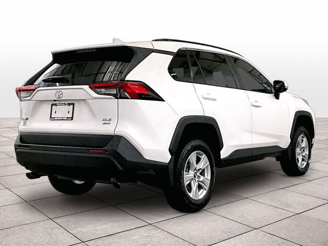 2020 Toyota RAV4 XLE White at John Sisson Motors