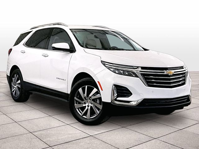 2023 Chevrolet Equinox Premier White at Klick Lewis Buick Chevrolet