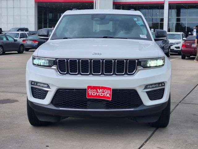 2023 Jeep Grand Cherokee Limited White at DeMontrond Gulf Freeway