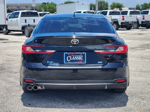 2025 Toyota Camry SE Black at Joe Myers Mazda Kia