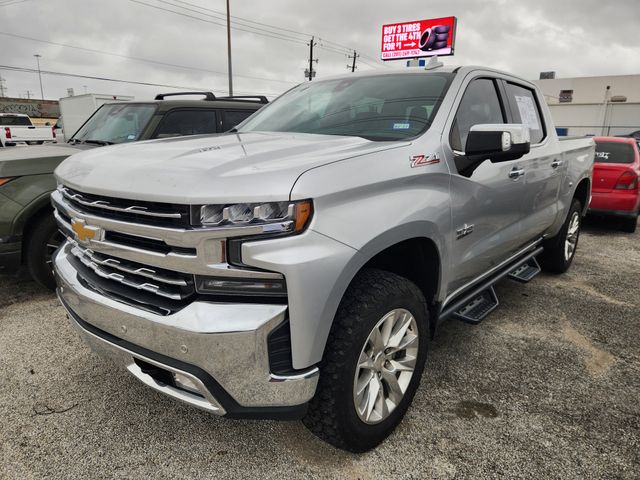 2022 Chevrolet Silverado 1500 LTD LTZ Silver at South Houston Nissan