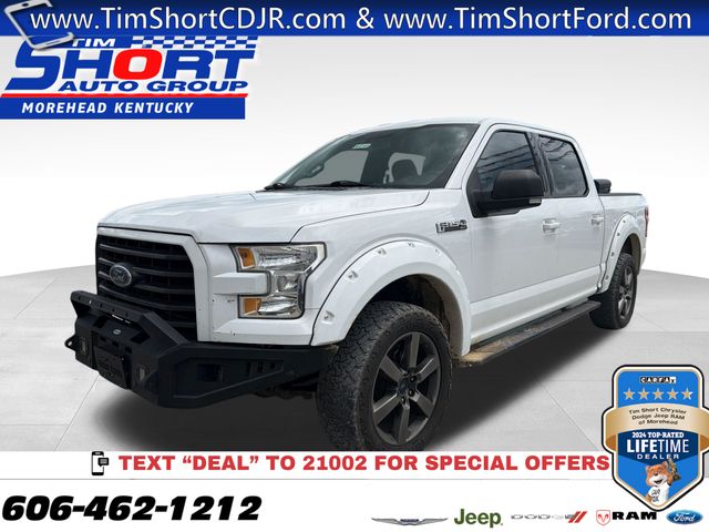 Oxford White 2016 Ford F-150 Pickup Truck Four-Wheel Drive 6-Speed Automatic
