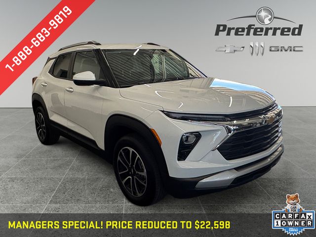 Summit White 2024 Chevrolet Trailblazer SUV / Crossover Four-Wheel Drive 9-Speed Automatic