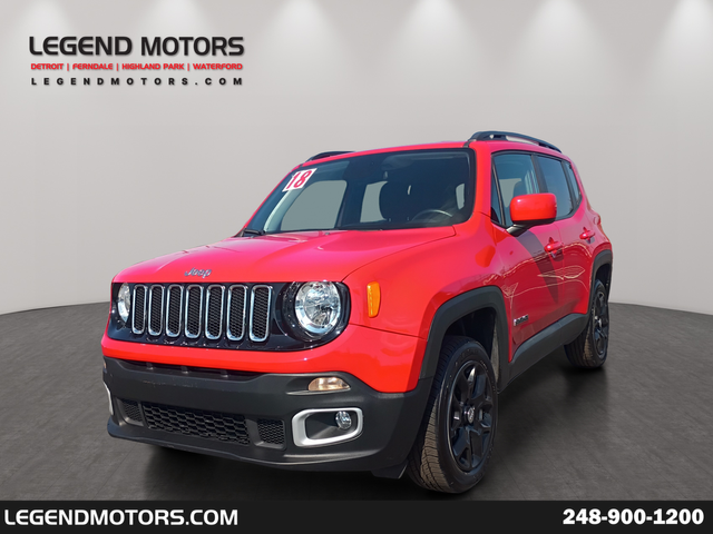 Colorado Red 2018 Jeep Renegade Latitude 4WD SUV / Crossover Four-Wheel Drive 9-Speed Automatic