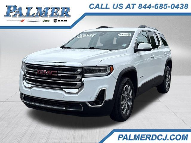 Summit White 2023 GMC Acadia SUV / Crossover Front-Wheel Drive 9-Speed Automatic
