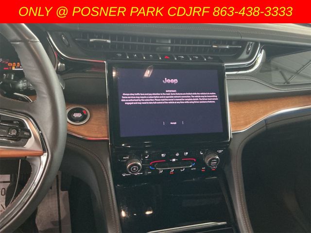 2025 Diamond Black Jeep Grand Cherokee L Summit 4X4 SUV