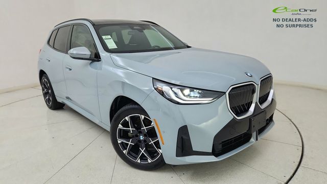 Gray (Brooklyn Grey Metallic) 2025 BMW X3 30 xDrive SUV / Crossover All-Wheel Drive 8-Speed Automatic