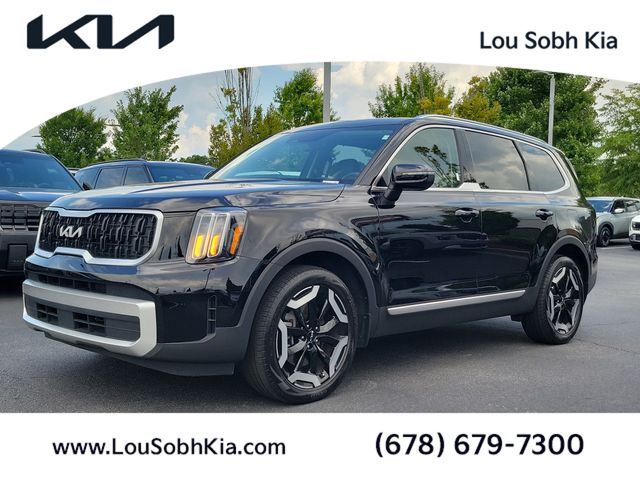 Ebony Black 2024 Kia Telluride SUV / Crossover All-Wheel Drive 8-Speed Automatic