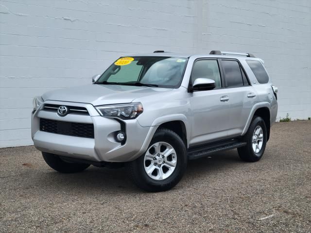 Classic Silver Metallic 2020 Toyota 4Runner SUV / Crossover Four-Wheel Drive 5-Speed Automatic Overdrive