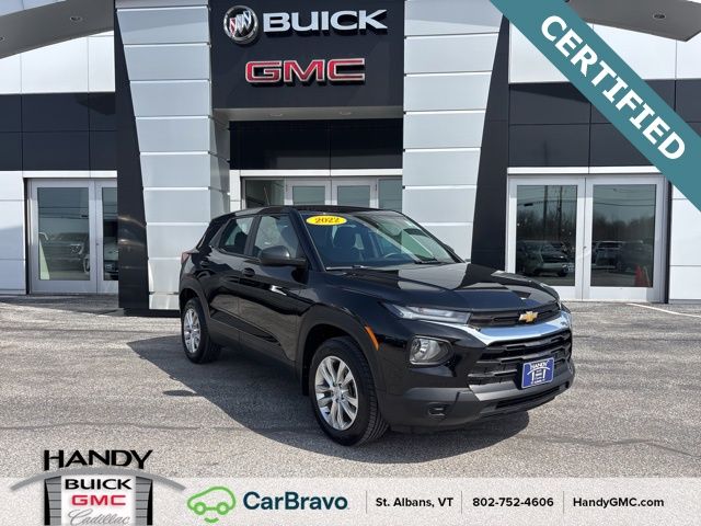 Mosaic Black Metallic 2022 Chevrolet Trailblazer LS AWD SUV / Crossover Four-Wheel Drive 9-Speed Automatic
