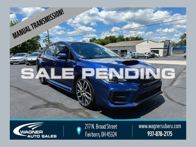 Lapis Blue Pearl 2020 Subaru WRX STI Sedan All-Wheel Drive 6-Speed Manual